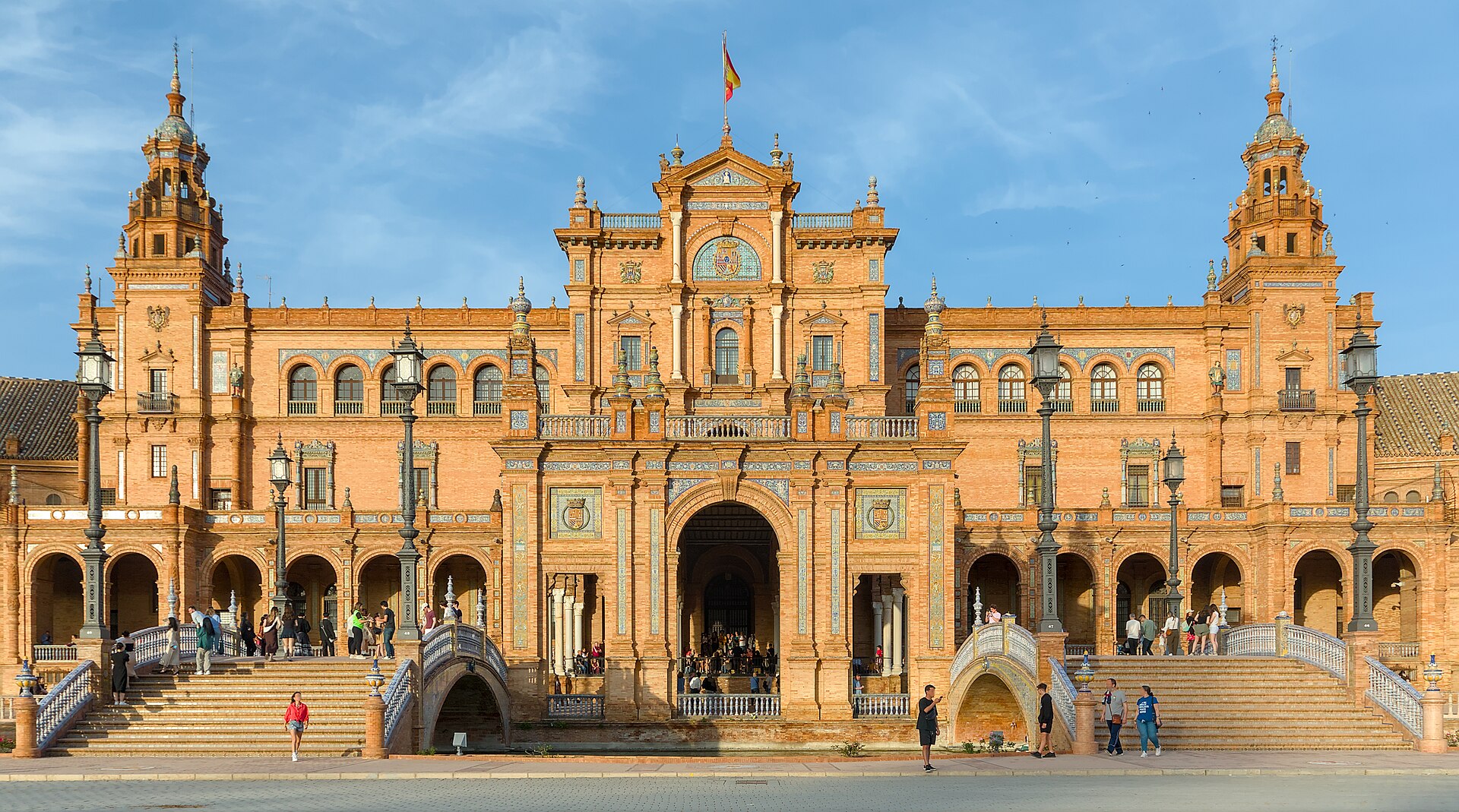Plaza de Espana in Seville, Spain